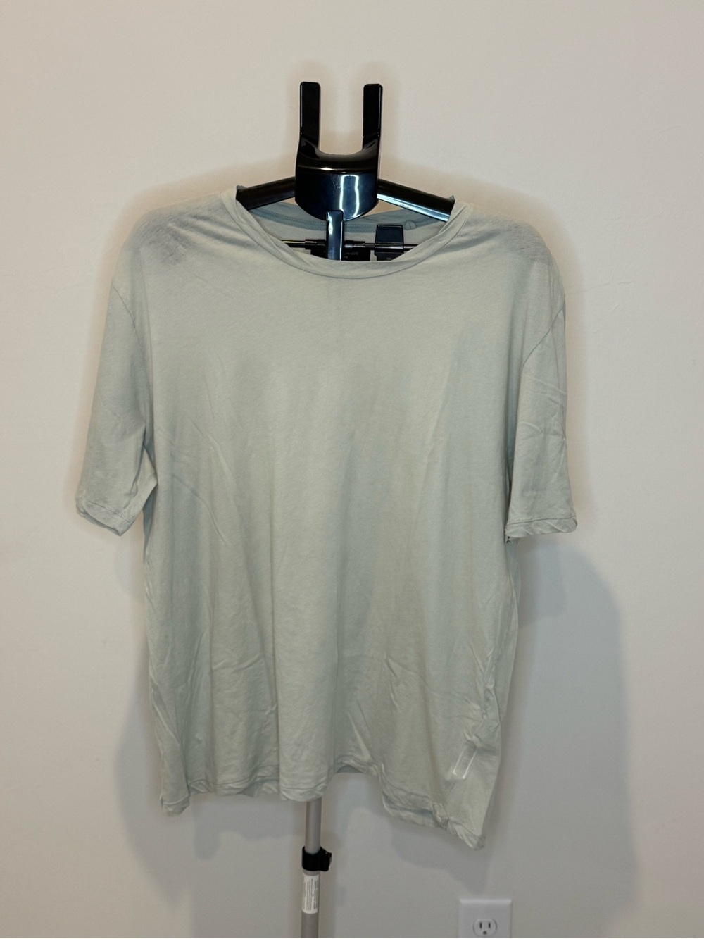 rag & bone Short Sleeve Crew Tee in Pale Sage
